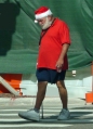Santa on Miami's North Beach